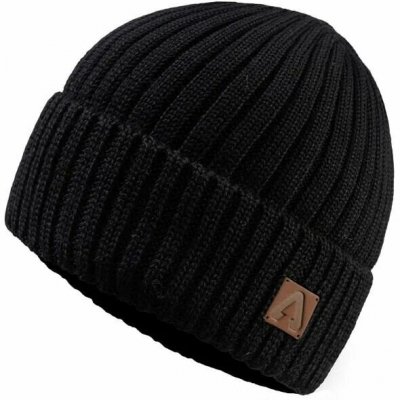 Zimní pletená čepice P.A.C. Adosa Beanie black – Hledejceny.cz