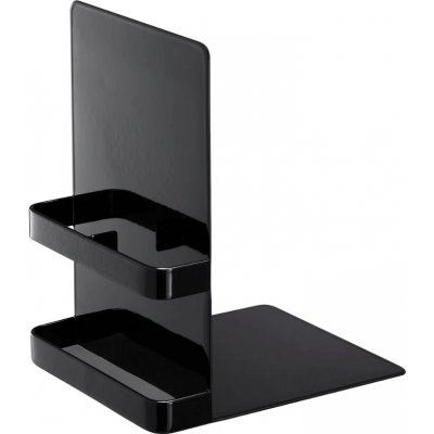 Yamazaki Tower Set dvou černých kovových zarážek na knihy 18 cm – Zboží Dáma