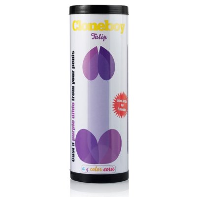 Tulipánová edice fialové dildo CLONEBOY – Zboží Dáma