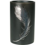 Mybesthome kalíšek na zubní kartáček PIUME černá UNI-426895 – Zboží Dáma