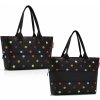 Nákupní taška a košík Reisenthel Shopper e1 Dots elegantní rozšiřitelná kabelka 12-18 l