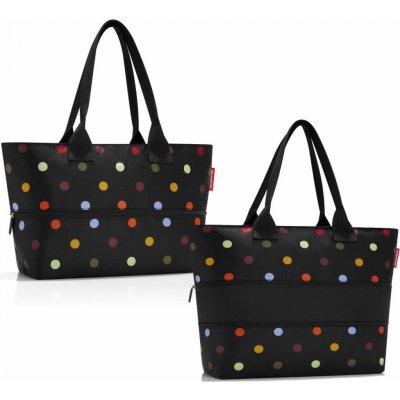 Reisenthel Shopper e1 Dots elegantní rozšiřitelná kabelka 12-18 l