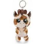 Přívěsek na klíče Nici Giraffe Halla 9 cm polyester béžová/hnědá – Zboží Mobilmania