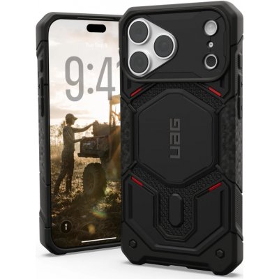 UAG Monarch Pro MagSafe černý kevlar iPhone 18 Pro Max/17 Pro Max – Zboží Živě