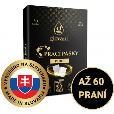 Giovani prací pásky PURE 60 praní – Hledejceny.cz