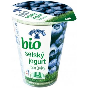 Hollandia Bio selský jogurt borůvky 180 g