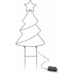Solight LED venkovní dekorace vánoční stromeček 85x LED časovač 68cm 3x AA – Sleviste.cz