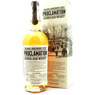 Proclamation Irish Whisky 40,7% 0,7 l (karton) – Zbozi.Blesk.cz