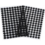 Suchý zip samolepicí kolečka Ø10 mm Barva: černá – Zboží Mobilmania