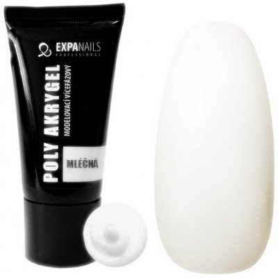 EXPA-nails UV/LED Poly Acrygel Tube č. 5 Mléčný 30 g – Zboží Mobilmania