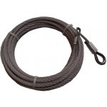 Vázací-technika.cz Nerezové lano do navijáku 5 mm s očnicí, 30 m | Zboží Auto