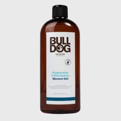 Bulldog Peppermint & Eucalyptus sprchový gel 500 ml – Zboží Mobilmania