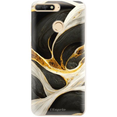 Pouzdro iSaprio - Black and Gold - Huawei Y6 Prime 2018 – Zbozi.Blesk.cz