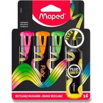 Maped Fluo Peps Flex sada 4 barev 740300 – Zboží Mobilmania