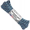 Šňůra a provázek ARM 550 PARACORD 100' modrá Camo C06-BLUE CAMO