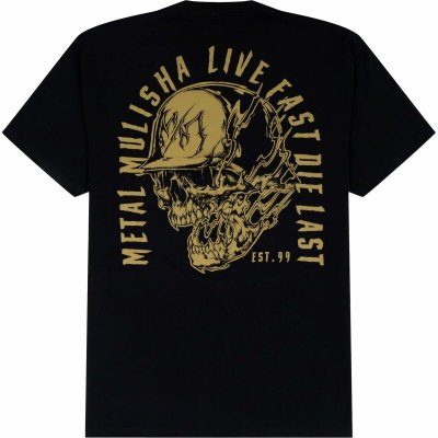Metal Mulisha triko SMOKING černá – Hledejceny.cz