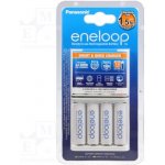 Panasonic Eneloop Charger BQ-CC55 + 4 x R6/AA Eneloop 2000mAh BK-3MCCE K-KJ55MCC40E – Zboží Živě