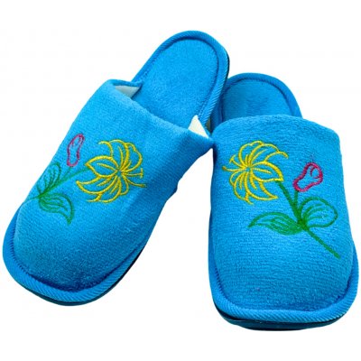 Dámské bačkory WG-7 modré – Zboží Dáma