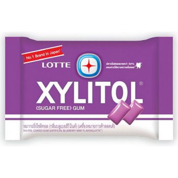 Lotte Xylitol Blueberry Mint 11.6g
