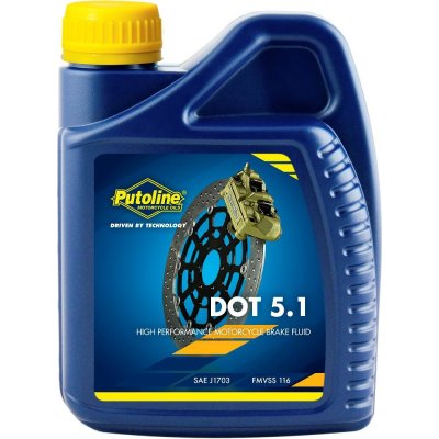 Putoline Brzdová kapalina DOT 5.1 500 ml | Zboží Auto