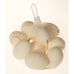 Vejce závěsná bílá x 9 ks bílá 381235-40 – Zboží Dáma