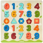 Mideer vkládací puzzle Čísla – Zboží Mobilmania