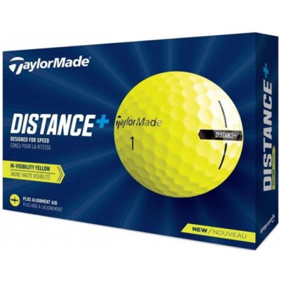 TaylorMade Distance žluté 12 ks – Zboží Dáma