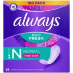 Always vložky Slip Normal Deo 58 ks – Zboží Dáma