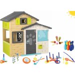 Smoby Set domeček Přátel se sportovními hrami Friends House Evo Playhouse se zmrzlinou – Hledejceny.cz