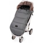 Baby Nellys STYLE 4 v 1 s kožešinkou a mašličkou 110 x 50 cm šedý – Zboží Dáma
