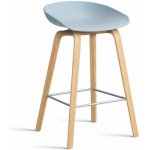 Hay AAS 32 Low lacquered oak veneer / slate blue – Zboží Mobilmania