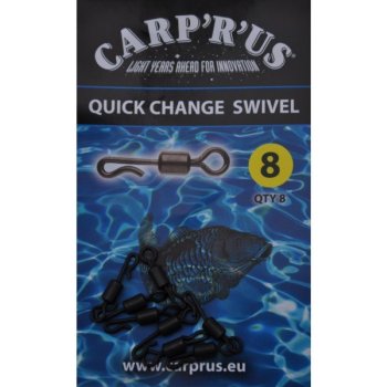 Carp ´R´ Us Quick Change Swivel vel.8 8ks