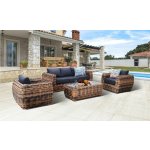 Rojaplast Zahradní sestava Atlanta Hnědá – Hledejceny.cz