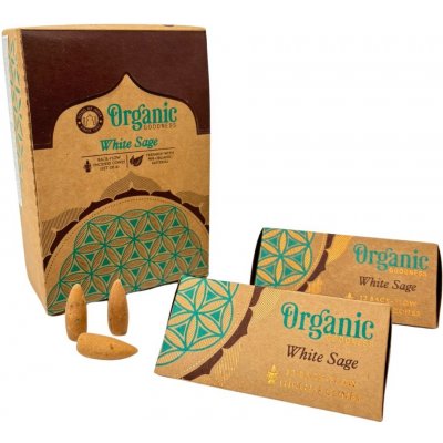Organic Goodness vonné jehlánky na tekoucí dým Bílá šalvěj 6 x 12 ks – Hledejceny.cz