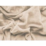 Xpose Mikroplyš prostěradlo Exclusive bílá káva 160x200 – Zboží Dáma