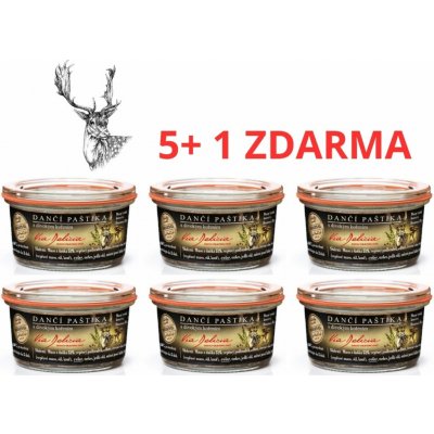 Via Delicia dančí paštika s divokým kořením 6 x 130 g – Zboží Dáma