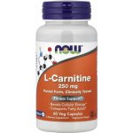 Now Foods Foods L-Karnitin 250 mg 60 veg kapslí – Hledejceny.cz