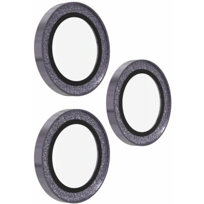 ZAGG ochranná čočka Premium pro Apple 17 Pro/Pro Max/16 Pro/Pro Max/15 Pro/Pro Max - fialová třpytka 200119626 – Zboží Živě