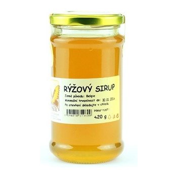 Natural Jihlava RÝŽOVÝ SIRUP 420 g