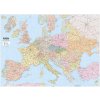 Nástěnné mapy Evropa silniční - nástěnná mapa 113 x 83 cm, lamino + 2 lišty