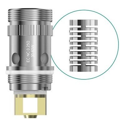 Eleaf EC NC žhavící hlava Notch Coil SS316 0,25ohm – Hledejceny.cz