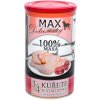 Konzerva pro psy Max Deluxe Adult 3/4 kuřete se svalovinou 8 x 1200 g