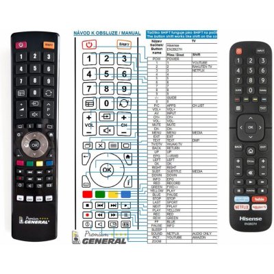 Dálkový ovladač General Hisense EN2BI27H – Zboží Živě
