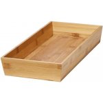 Goodhome Organizér do šuplíku, do kuchyně, příborník - NITAKI bambusový 20 x 43 cm – Zboží Dáma