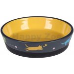 Flamingo keramická miska Cat Rani 14,5 x 14,5 x 3,5 cm 320 ml – Zboží Mobilmania