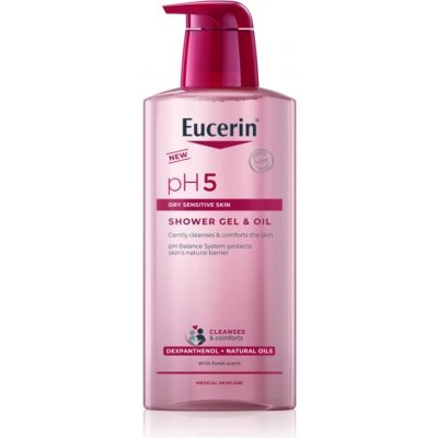 Eucerin Sprchový gel & olej pH5 Shower Gel & Oil 400 ml – Hledejceny.cz