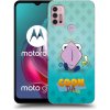 Pouzdro a kryt na mobilní telefon Motorola Picasee ULTIMATE CASE Motorola Moto G30 - COONDA chlupatka světlá