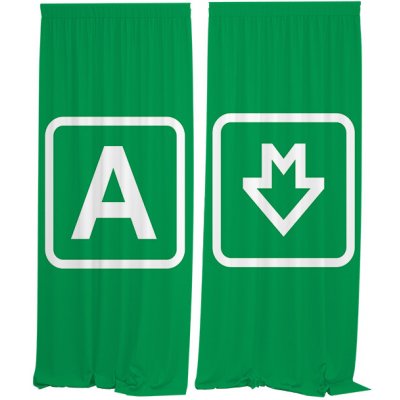 IMPAR Závěsy Linka A (Rozměr : 140x250, Materiál: Interlock) – Hledejceny.cz