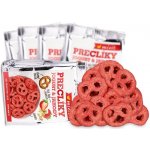 Mixit Preclíky jogurt bílá čokoláda jahody 70 g – Hledejceny.cz