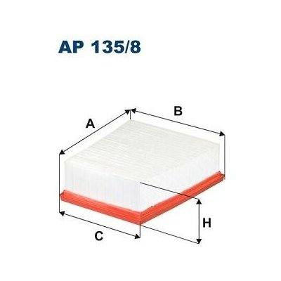 FILTRON vzduchový filtr AP 135/8 – Hledejceny.cz
